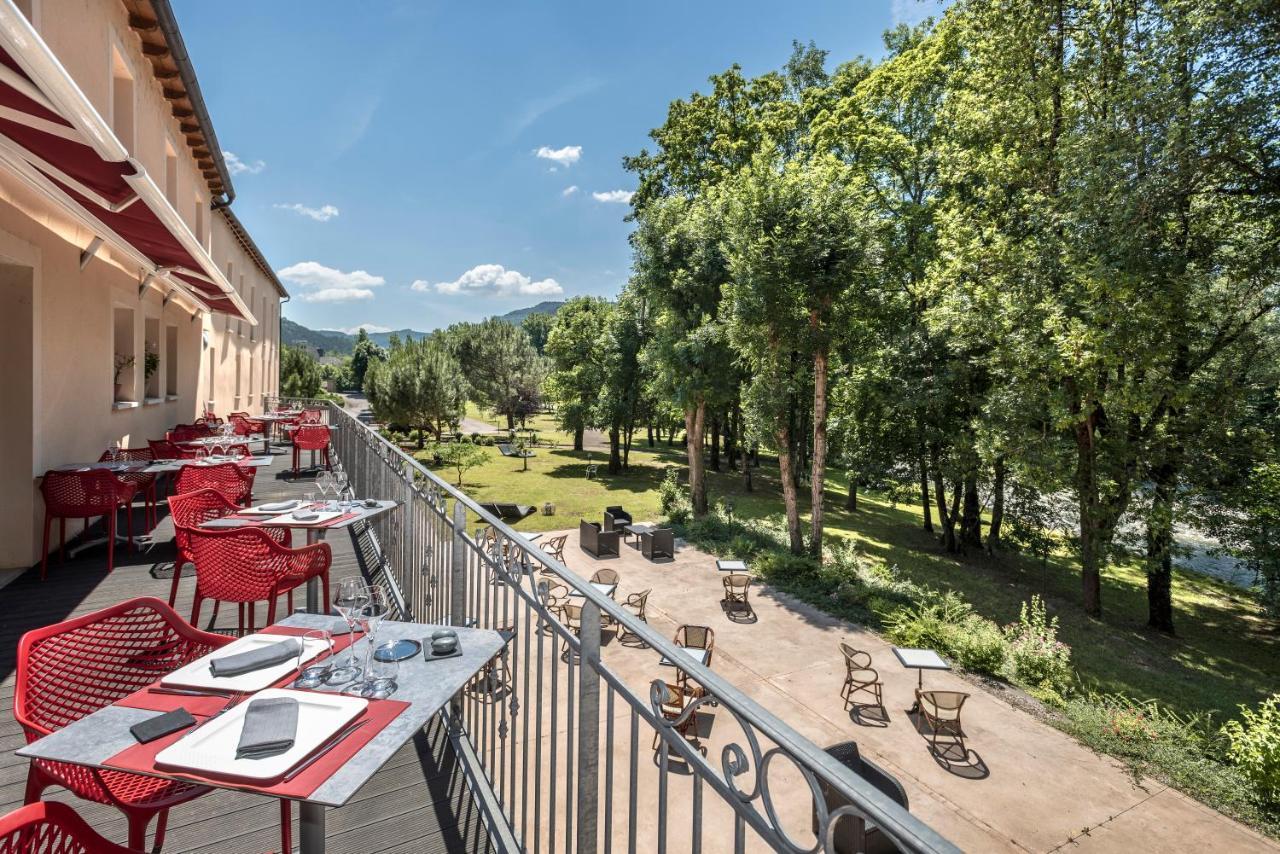 בנסאק Logis Hotel Restaurant Les 2 Rives - A75, En Bordure De Riviere מראה חיצוני תמונה